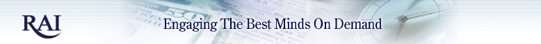 Resource Advantage Inc. Engaging the best minds on demand.